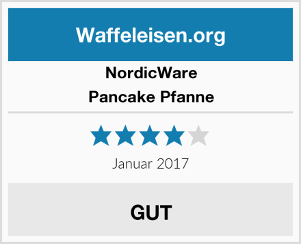 NordicWare Pancake Pfanne Test
