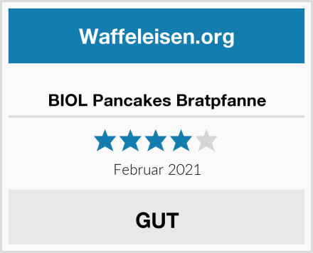  BIOL Pancakes Bratpfanne Test