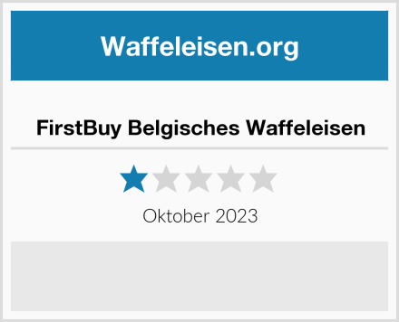  FirstBuy Belgisches Waffeleisen Test