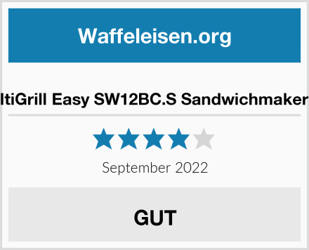  De'Longhi MultiGrill Easy SW12BC.S Sandwichmaker & Waffeleisen Test