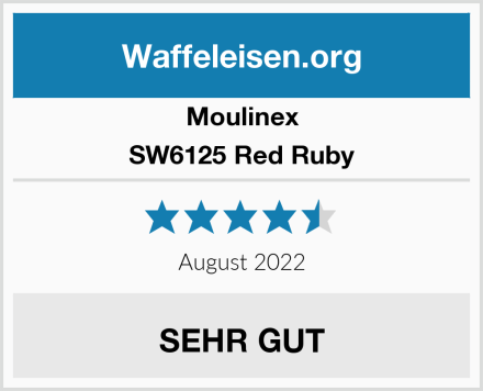 Moulinex SW6125 Red Ruby Test