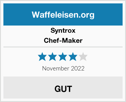 Syntrox Chef-Maker Test